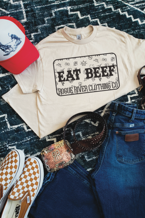 Eat Beef Patch Tee