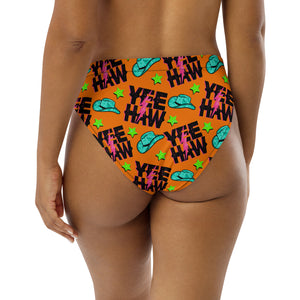 Orange Yee Haw High Waisted Bikini Bottoms