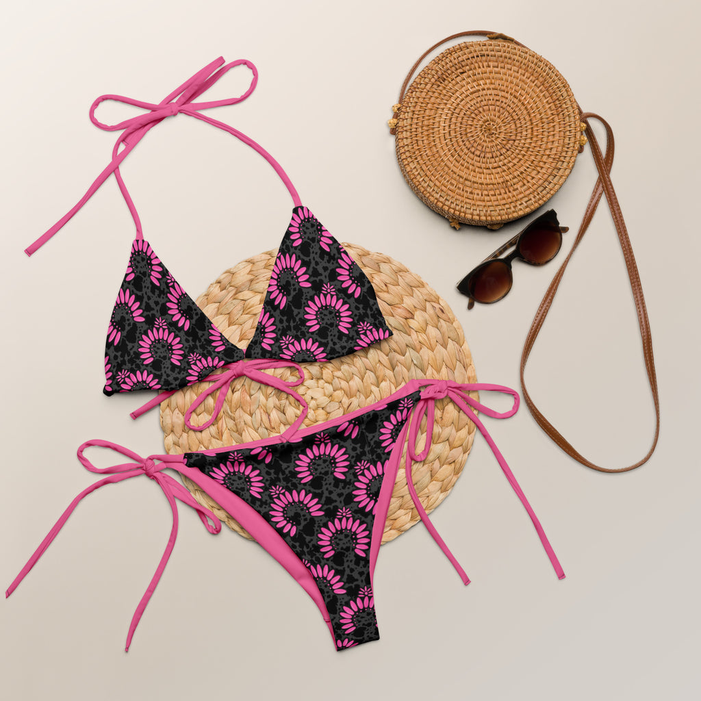Pink Squash String Bikini
