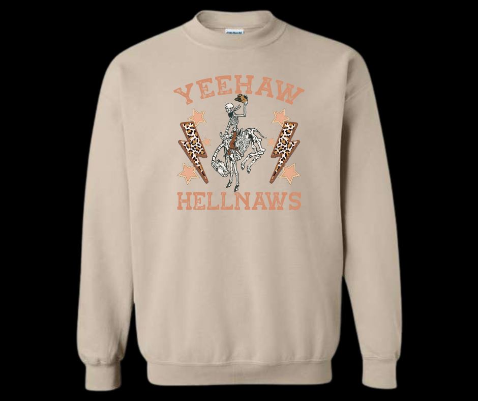 Yeehaw & Hellnaws Crewneck Sweatshirt