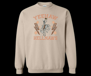 Yeehaw & Hellnaws Crewneck Sweatshirt