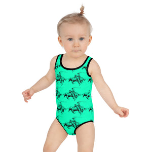 Old West Child Swimsuit (2T-7)